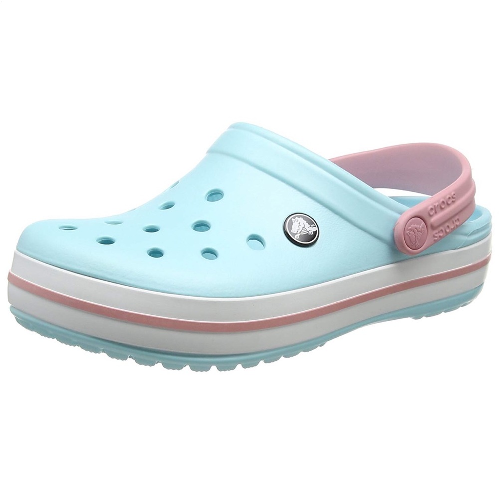 Pink&Blue Crocs